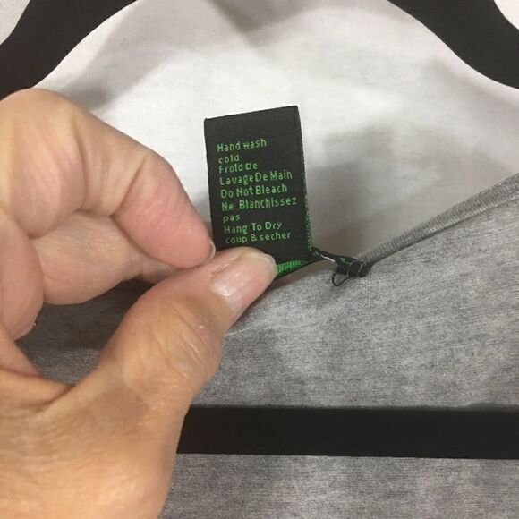 Rain X Large gray fringe ruffle tank top - Picture 5 of 5